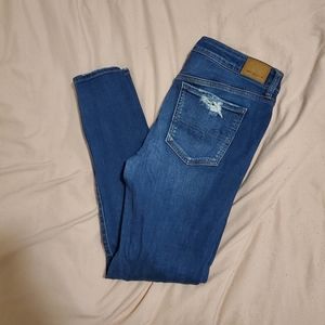 American Eagle Super Stretch Ripped Jeans